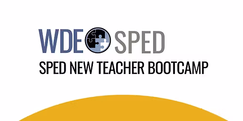 2026 New SPED Teacher Bootcamp