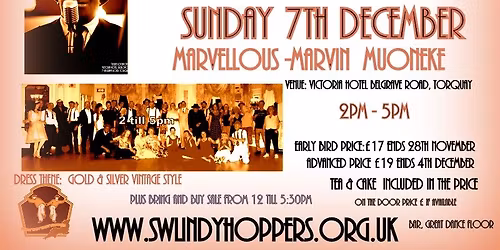 Mystery Tea Dance - with Marvin Muoneke