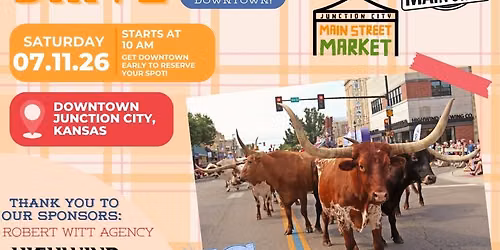Junction City Cattle Drive + Howdy Downtown! 