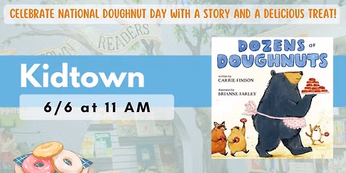 Kidtown: National Donut Day!