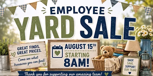 Employee Yard Sale