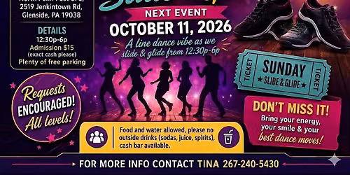 Sunday Slide & Glide All Request Line Dance Party