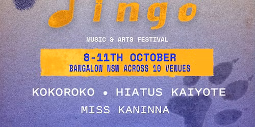 Dingo Festival 2026