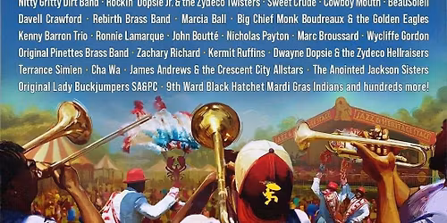 New Orleans Jazz Festival: Weekend 2 - Sunday at New Orleans Fairgrounds