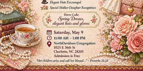 Circle of Grace Annual Mother Daughter Tea Party