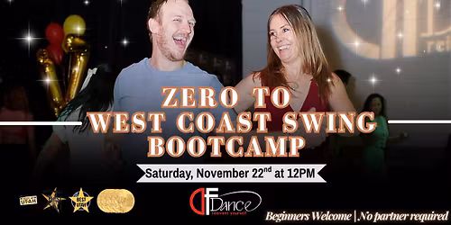 Swing Vibes & Good Times\ud83c\udfb6\ud83d\ude0e\ud83d\udc83West Coast Swing Beginner Bootcamps\u2b50