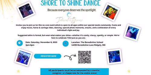 Shore to Shine Dance- A dance for our special needs community