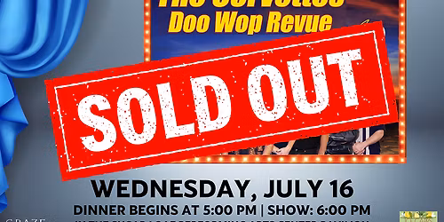 The Corvettes Doo Wop Revue at The Rex Theatre