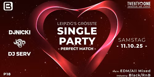 SINGLE PARTY - Perfect Match!