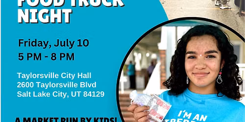 Kids Markets at Live Music & Food Truck Night