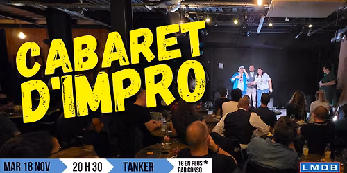 Cabaret d'impro au Tanker