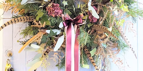 Christmas Wreath Making - at Highcliffe Castle - Highcliffe