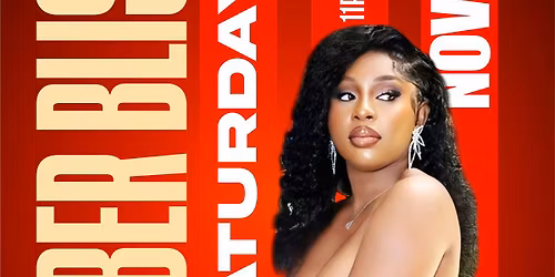 NOVEMBER BLISS | Sat 1st of NOV | @ LA HACIENDA E16 2AB