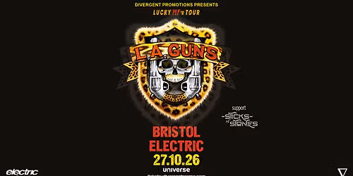 LA Guns at Electric, Bristol