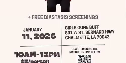 Girls Gone Buff Pelvic Floor Workshop