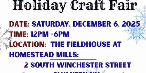 Holiday craft fair