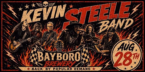 The Kevin Steele Band+ Special Guests: St Pete Sons