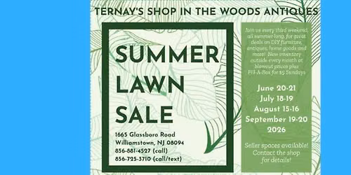 Summer Lawn Sale