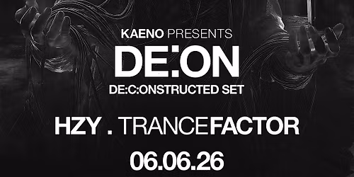 NRG & THE VANISHING POINT\u2502 KAENO PRESENTS: DE:ON