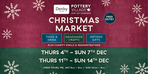Denby Christmas Market 2025