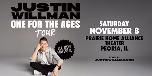 Justin Willman: One For The Ages Tour