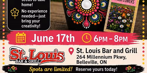 Belleville-Terracotta Planter Pot Dot-Painting Workshop