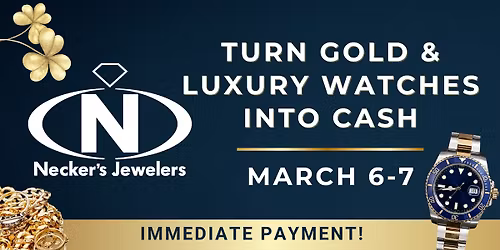 Pot of Gold: Gold, Jewelry & Luxury Watch Buying Event