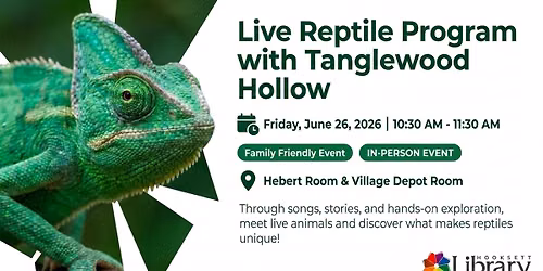 Live Reptile Program with Tanglewood Hollow