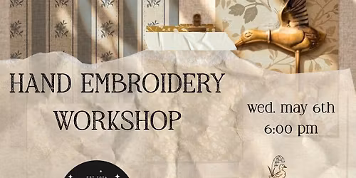 heritage lane hand embroidery workshop | bristol, ri