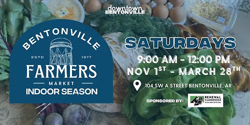 Bentonville Farmers Market - Indoor Season