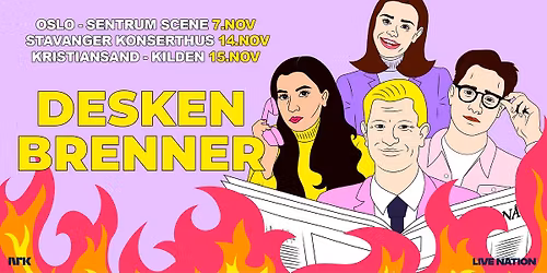 DESKEN BRENNER - LIVE I KILDEN \/\/ Kilden teater og konserthus