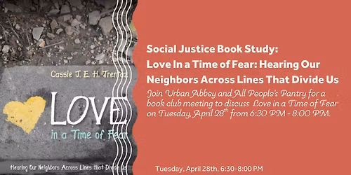 Social Justice Book Club: Love In A Time Of Fear