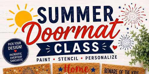 Summer Doormat Class\u2600\ufe0f 6\/24\/26
