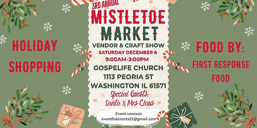 3rd Annual Mistletoe Market