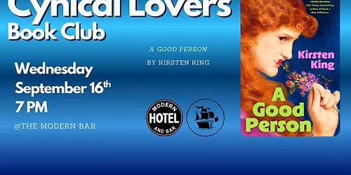 Cynical Lovers Book Club - A Good Person by Kirsten King