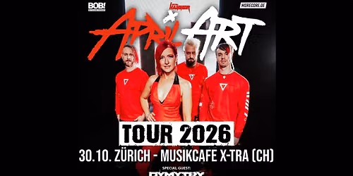 APRIL ART \/\/ Z\u00fcrich (CH) \/ TOUR 2026
