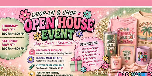 Happy Shirts & More by Melissa Spring Fling Shopping Days!