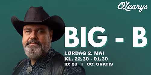 Live Musikk med Big-B @ O'Learys S\u00f8gne