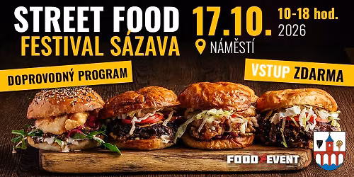 STREET FOOD FESTIVAL S\u00e1zava 2026