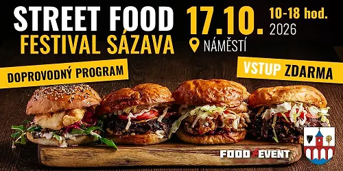 STREET FOOD FESTIVAL Sázava 2026