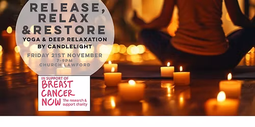 Yoga by Candlelight - in aid of Breast Cancer Now
