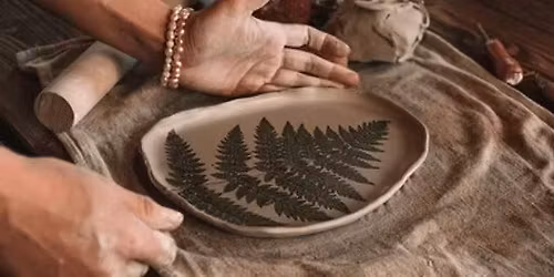 Pottery Fern Dishes
