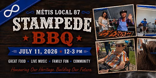 M\u00e9tis Local 87 Stampede BBQ 2026