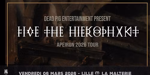 Five The Hierophant + guest \/\/ Lille, La Malterie