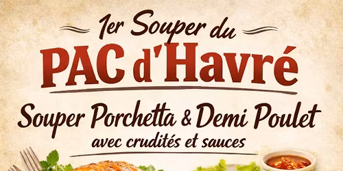 1er souper du PAC d'Havr\u00e9