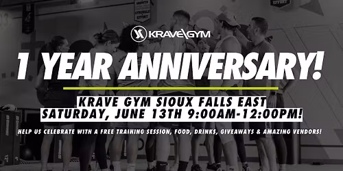 Krave Gym 1 Year Anniversary Celebration!!!!