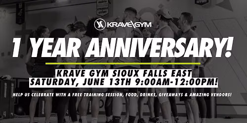 Krave Gym 1 Year Anniversary Celebration!!!! 
