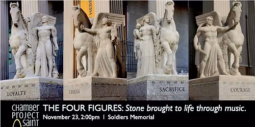 THE FOUR FIGURES: Stone brought to life with music 