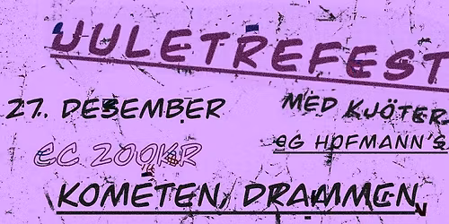 Juletrefest #2 - Kj\u00f6ter inviterer og tar med seg Hofmann`s