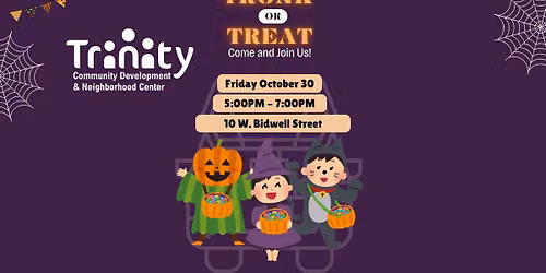 \ud83c\udf83 Trinity Neighborhood Center\u2019s Annual Trunk or Treat \ud83c\udf83